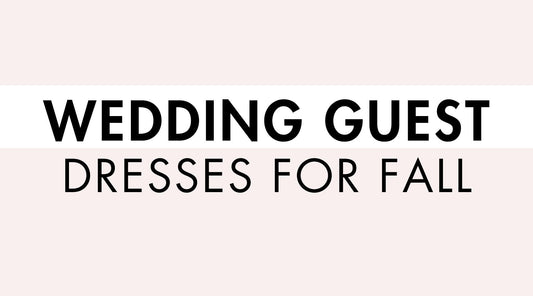 Wedding Guest Dresses for Fall