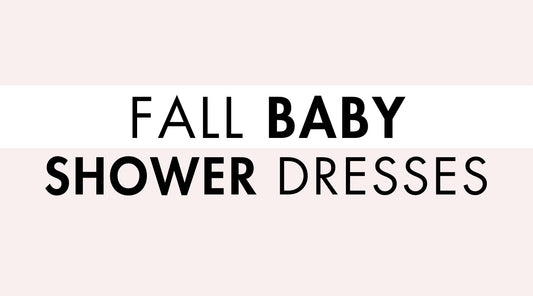 Fall Baby Shower Dresses