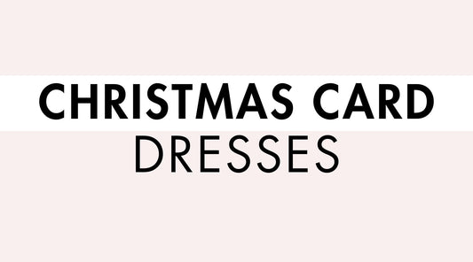 Christmas Card Dresses