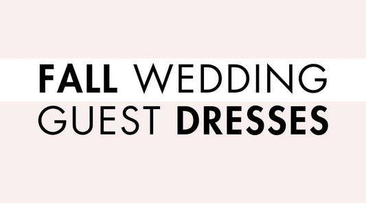 Fall Wedding Guest Dresses
