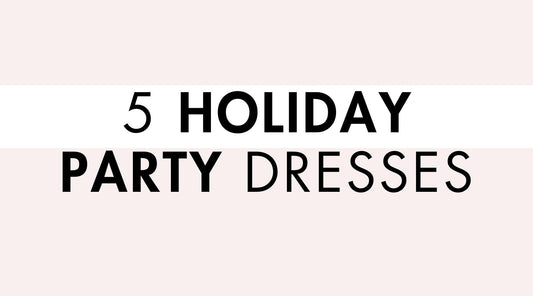 5 Holiday Party Dresses for Women in 2025