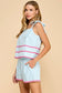 Sweetheart Gingham Tank with Ricrac Detail